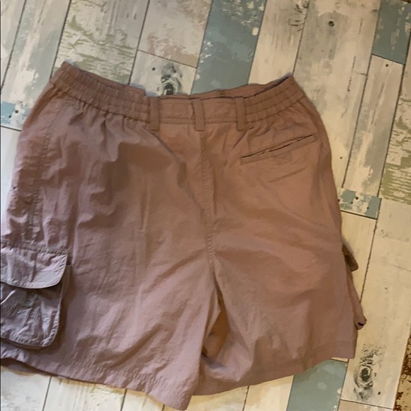 New Balance Vintage 90s High Waisted baggy cargo board Shorts 32" M waterproof - Picture 6 of 8